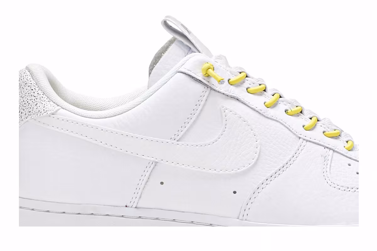 Nike Women's Air Force 1 White Reflective, view 3