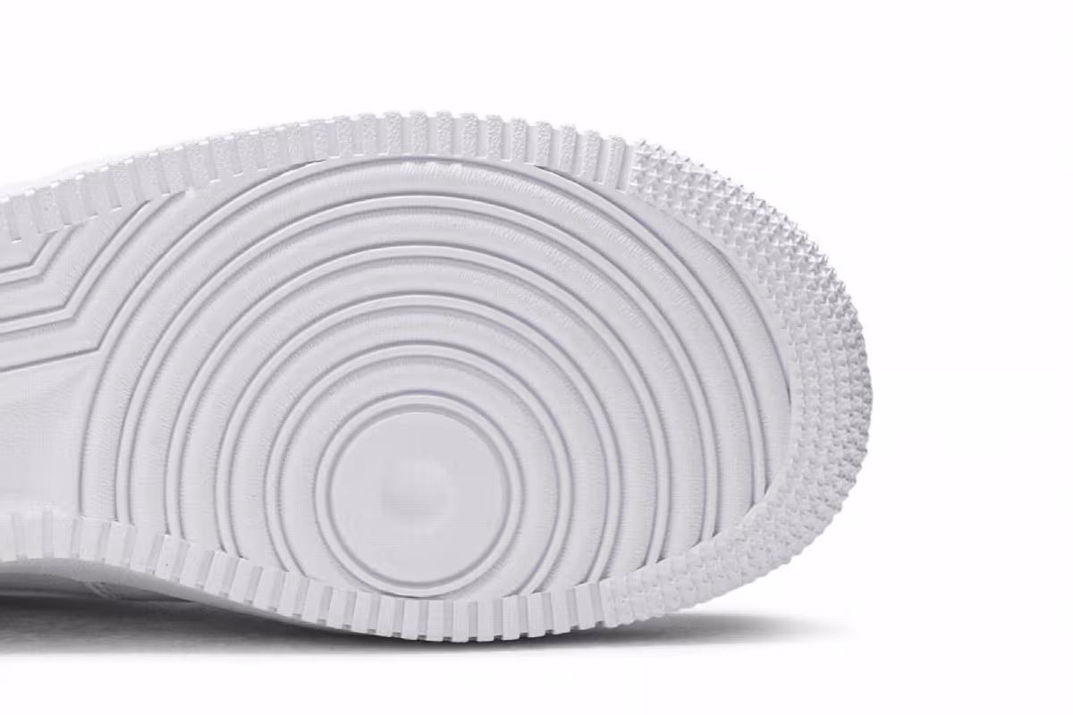 Nike Women's Air Force 1 White Reflective, view 6