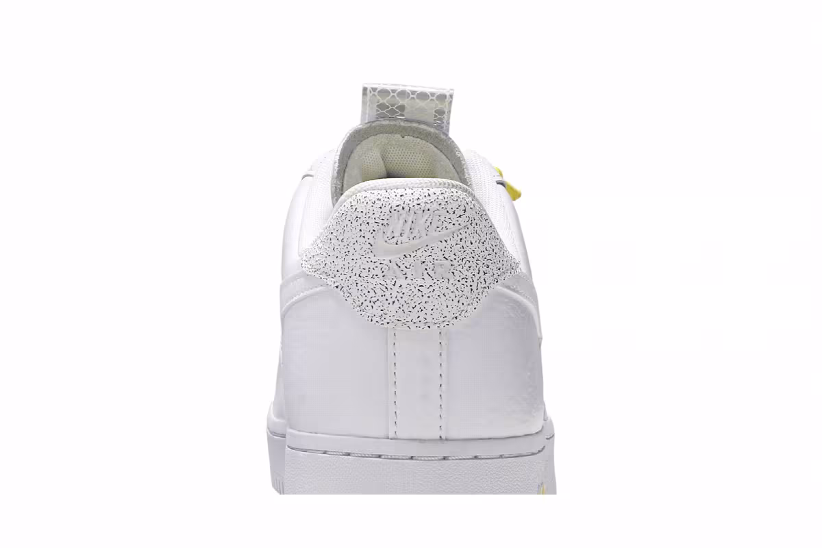 Nike Women's Air Force 1 White Reflective, view 8