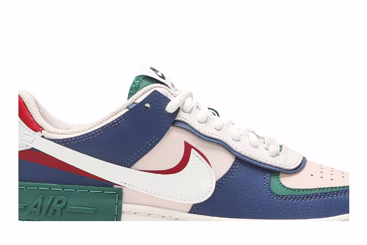 Nike Women's Air Force 1 Shadow Mystic Navy, view 3