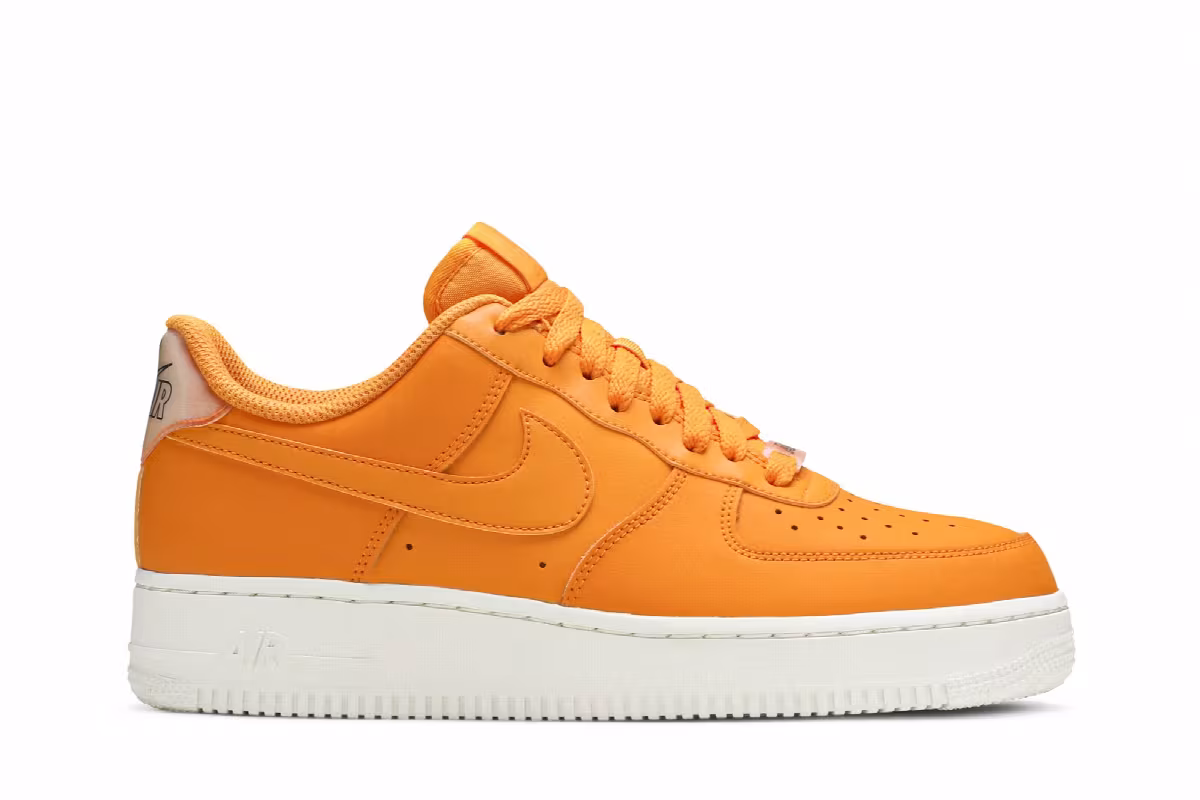 Nike Women's Air Force 1 Low Orange Peel, view 2