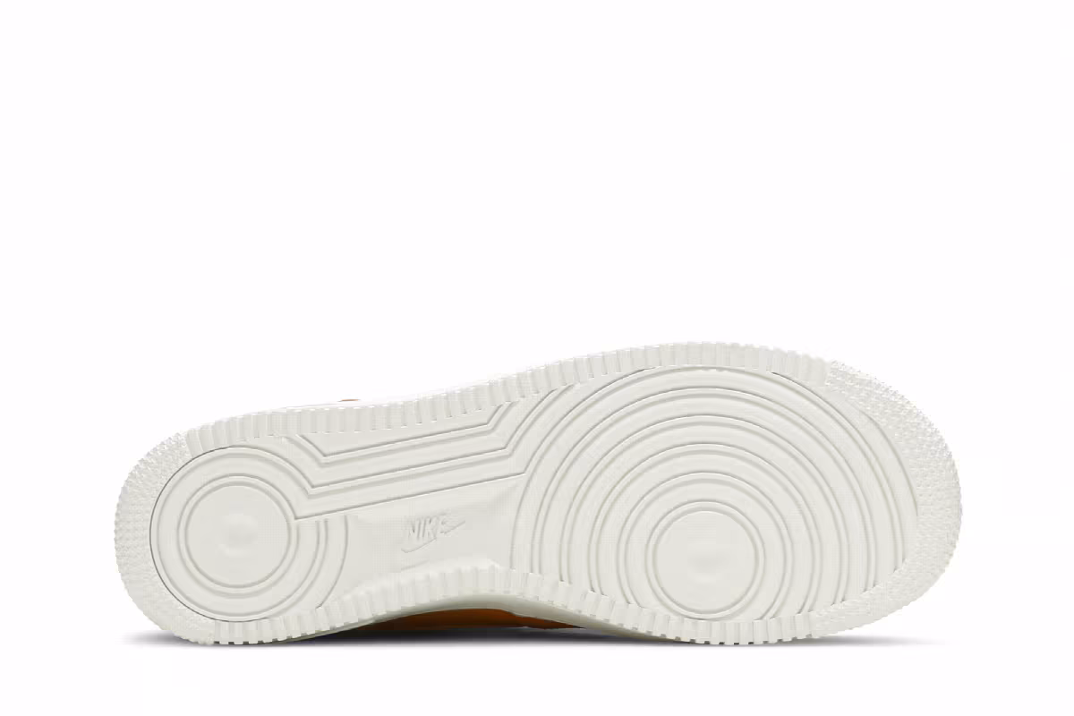 Nike Women's Air Force 1 Low Orange Peel, view 5