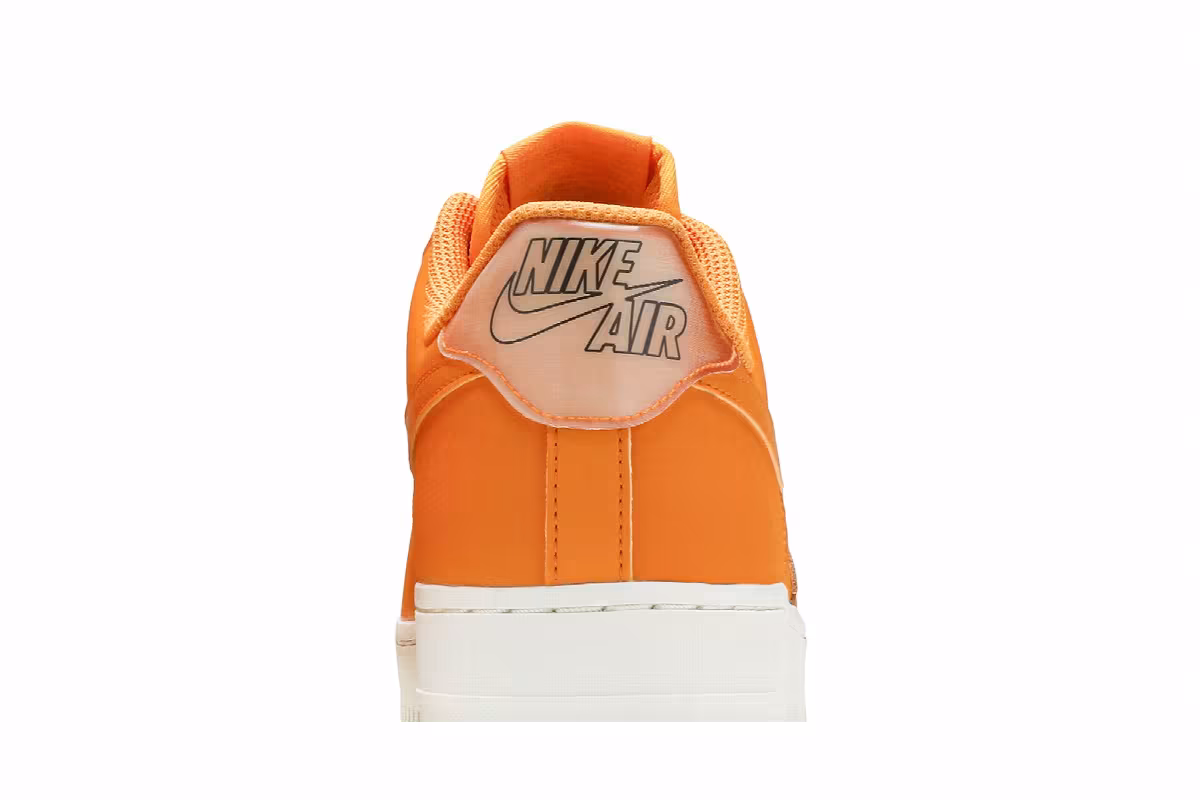 Nike Women's Air Force 1 Low Orange Peel, view 8