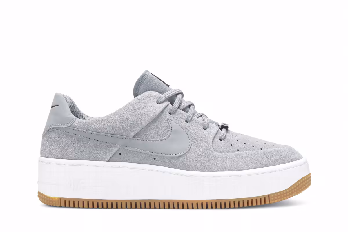 Nike Women's Air Force 1 Sage Low Cool Grey, view 2