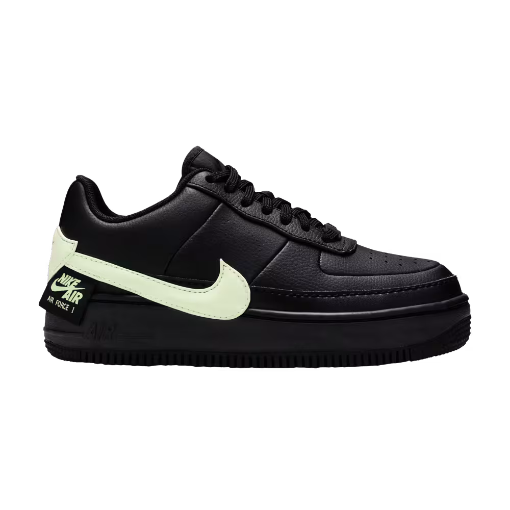 Nike Women's Air Force 1 Jester XX Black Barely Volt