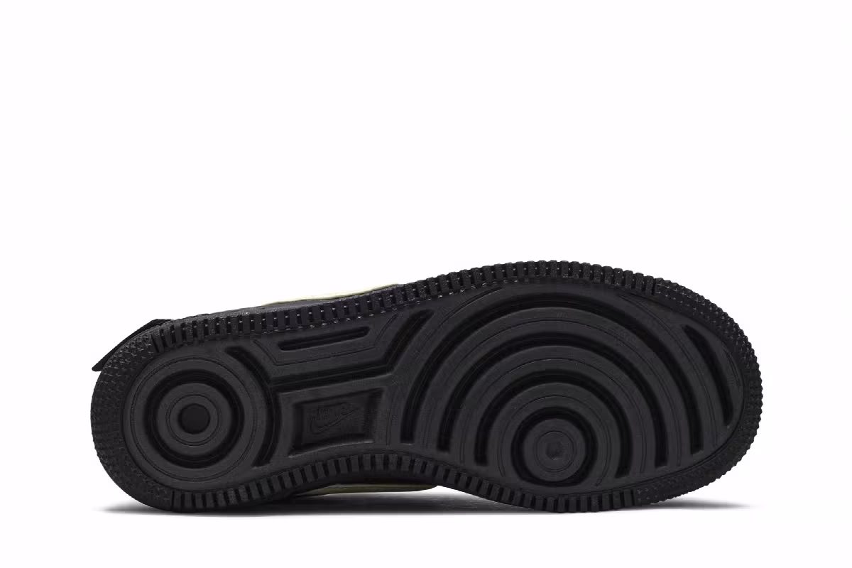 Nike Women's Air Force 1 Jester XX Black Barely Volt, view 5
