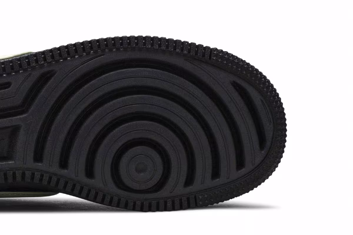 Nike Women's Air Force 1 Jester XX Black Barely Volt, view 6