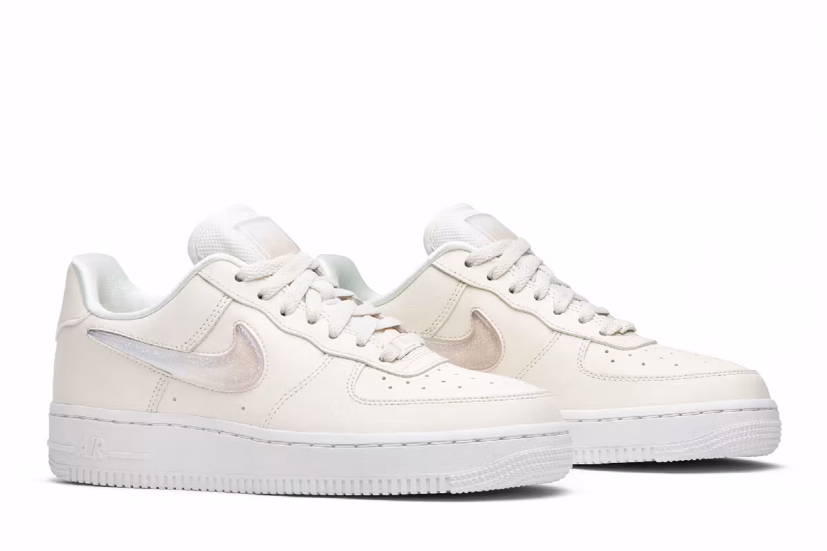 Nike Women's Air Force 1 Low Jelly Jewel - Pale Ivory, view 9