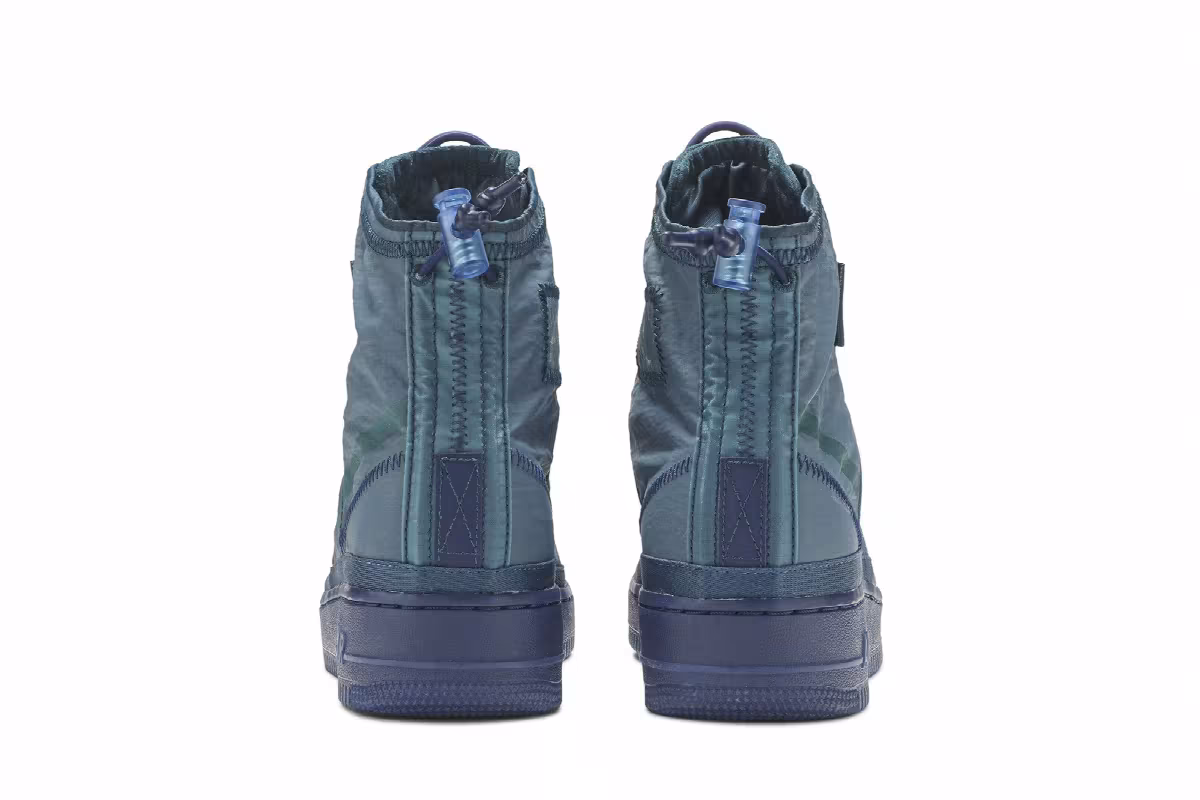 Nike Women's Air Force 1 High Shell Turqouise, view 7