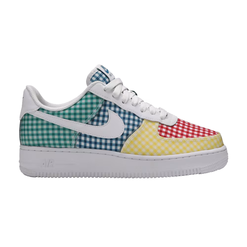 Nike Women's Air Force 1 Low QS Gingham Pack - Multicolor