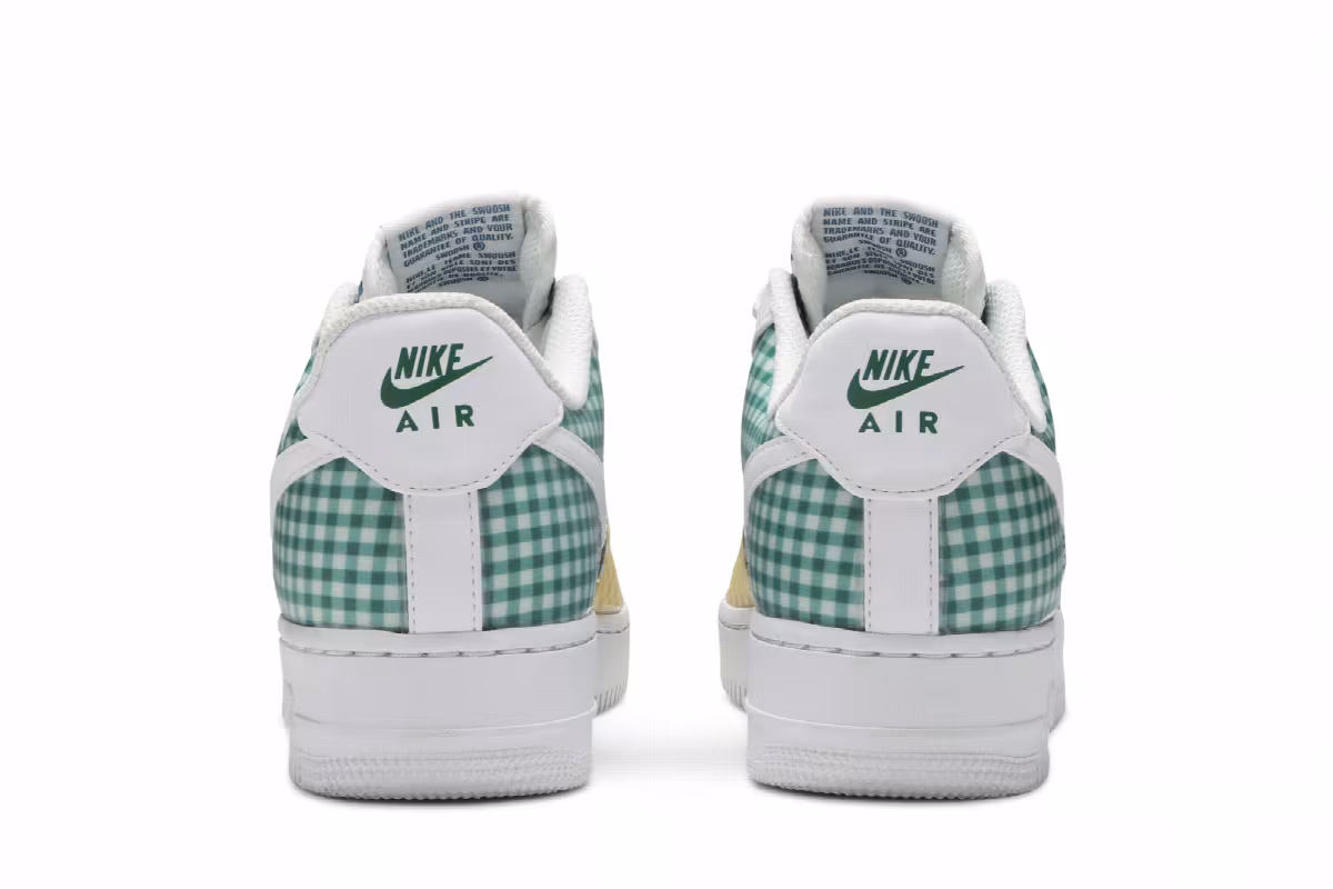 Nike Women's Air Force 1 Low QS Gingham Pack - Multicolor, view 7