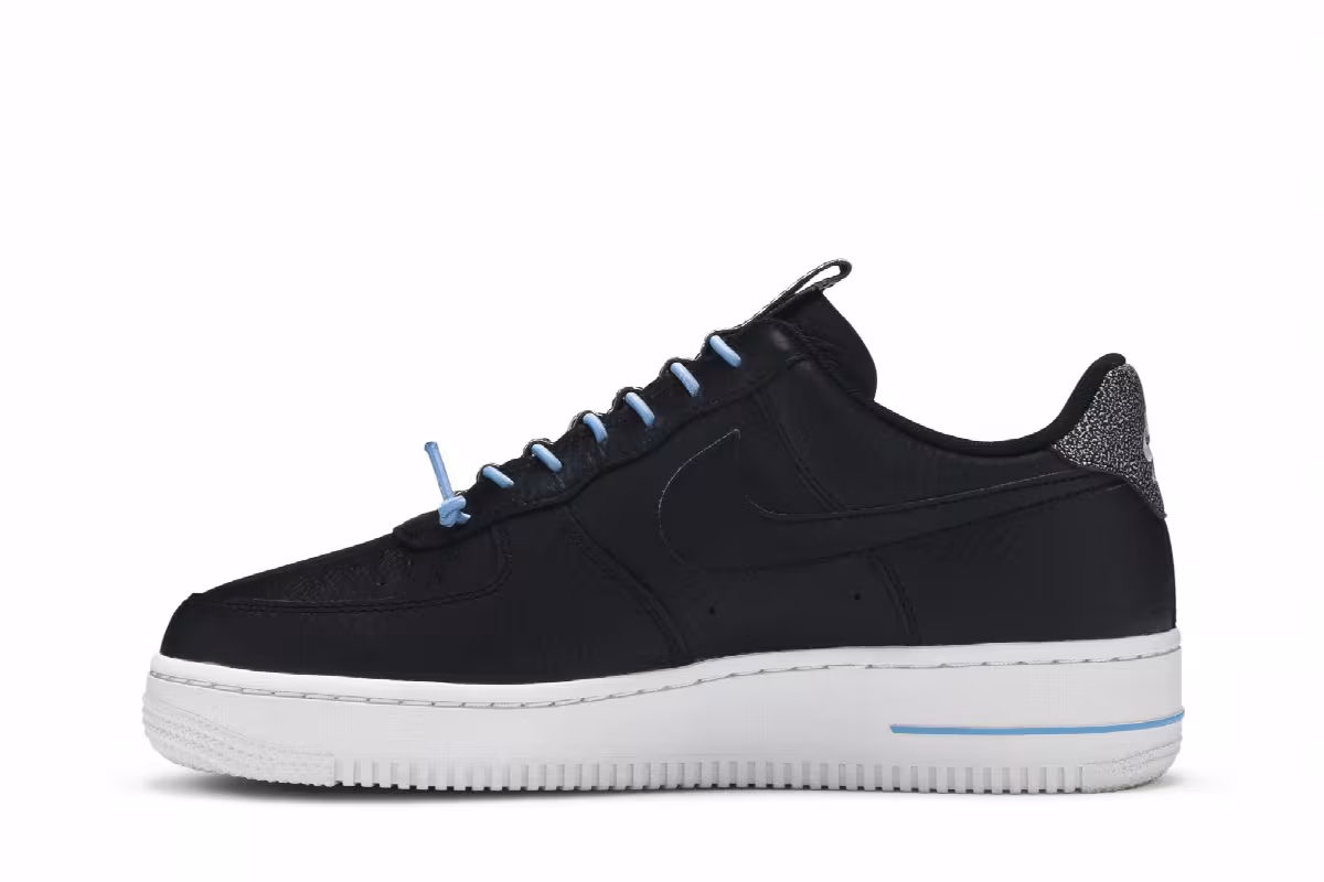 Nike Women's Air Force 1 Black Reflective, view 4