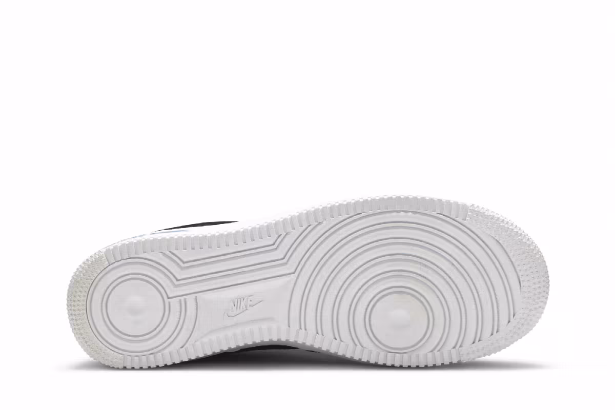 Nike Women's Air Force 1 Black Reflective, view 5