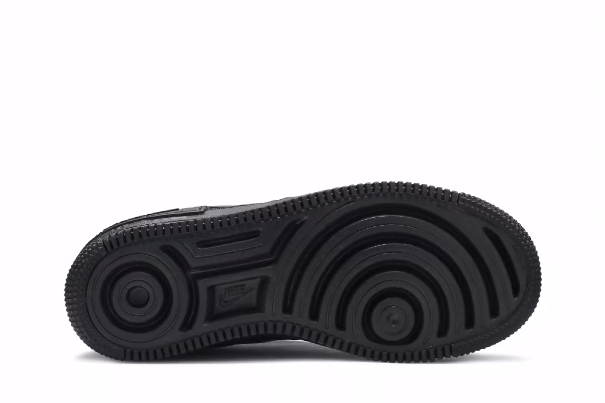 Nike Women's Air Force 1 Shadow Triple Black, view 5