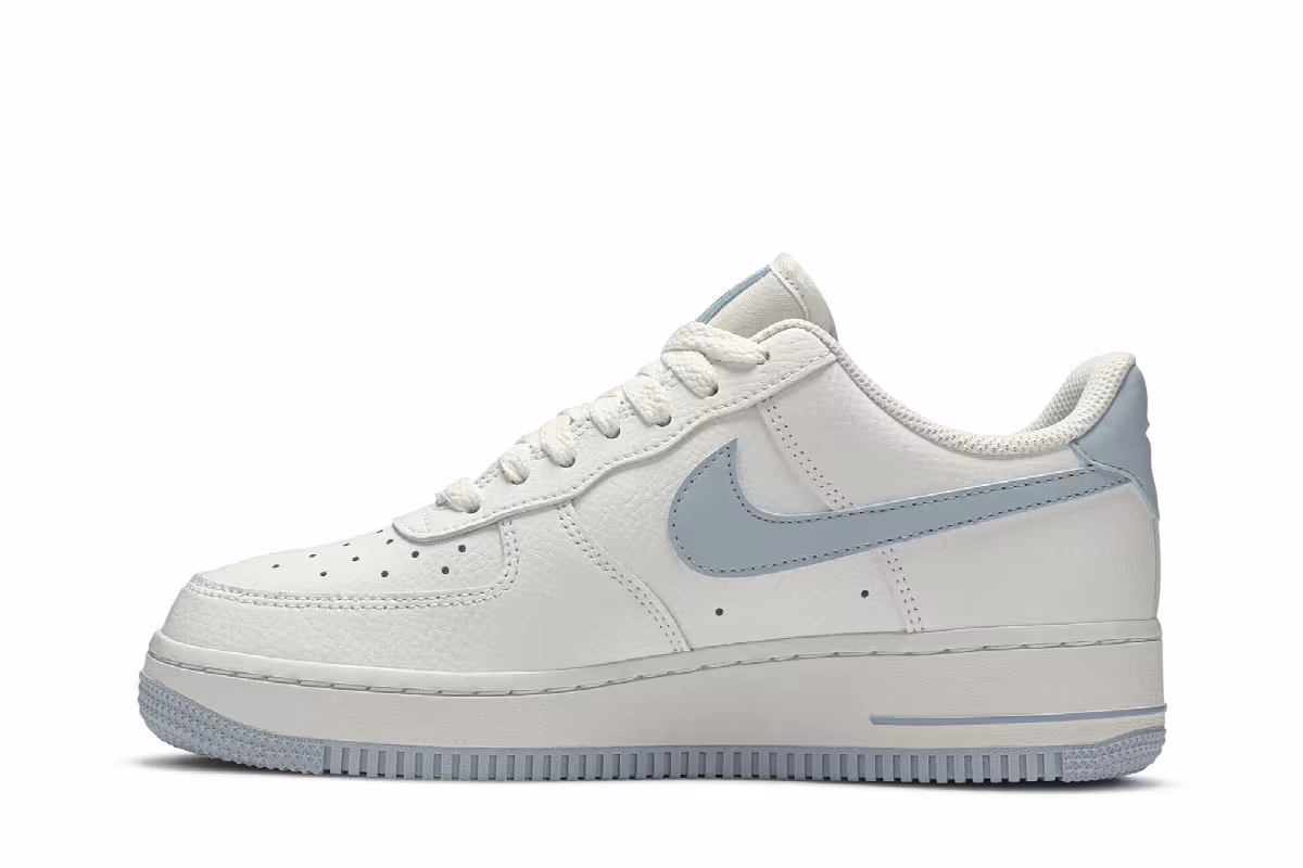 Nike Women's Air Force 1 Low Light Armory Blue, view 4