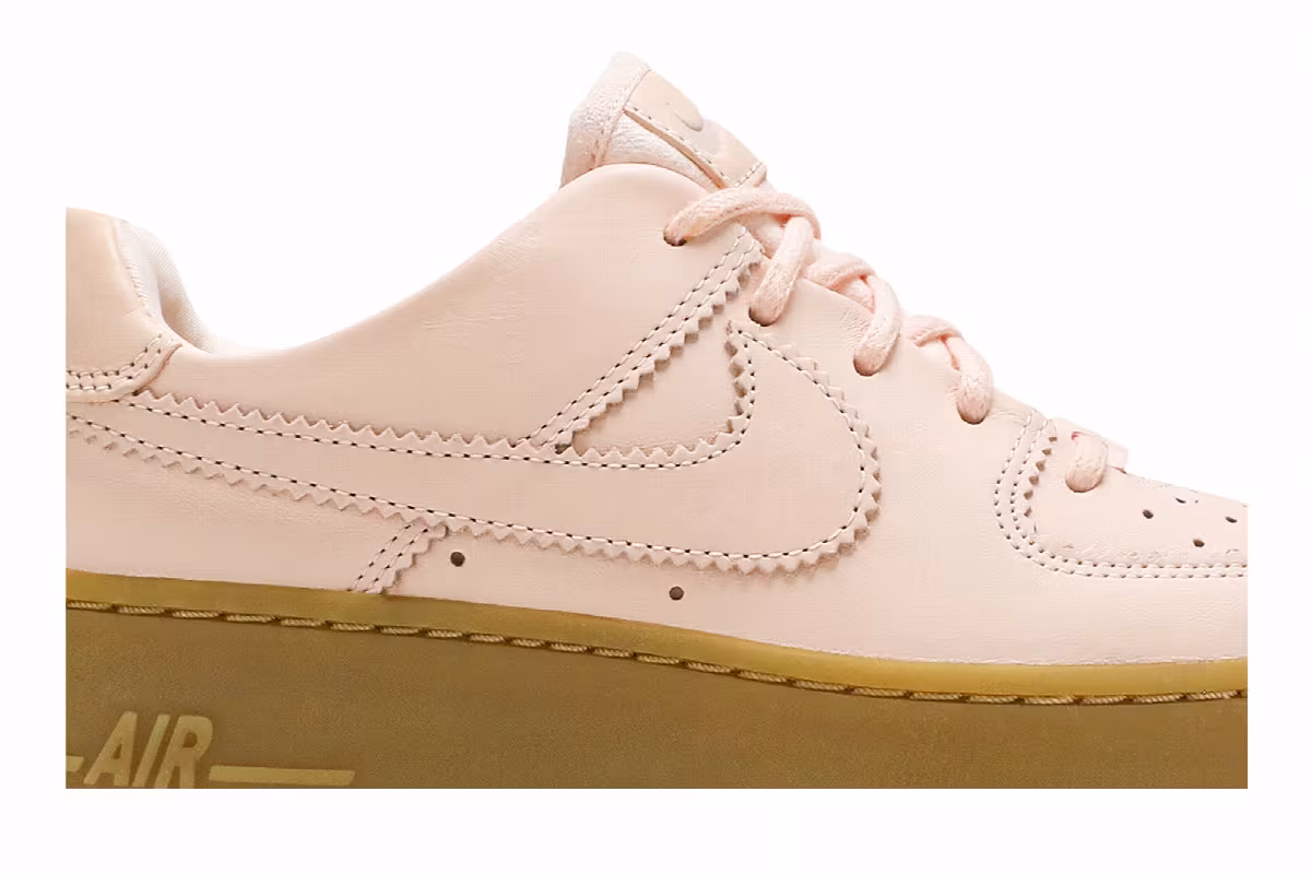 Nike Women's Air Force 1 Sage Low Coral Gum, view 3