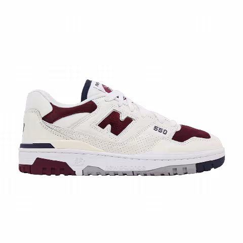 New Balance 550 'Suede Toe Pack - Burgundy Navy'
