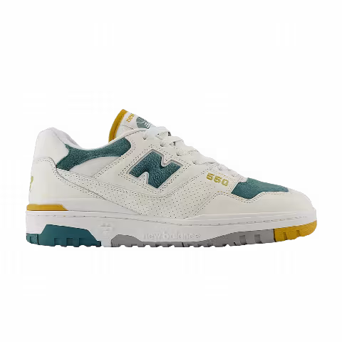 New Balance 550 'Suede Toe Pack - Green Mustard'