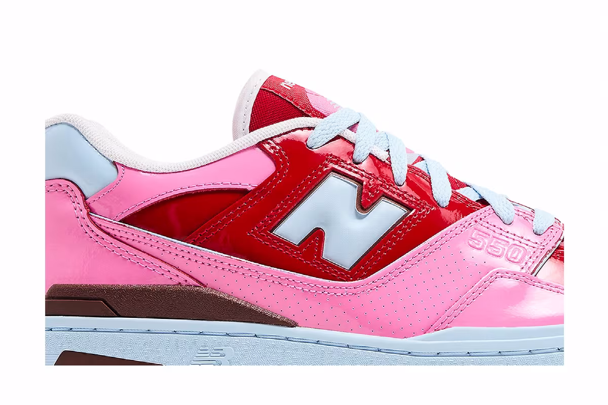 New Balance 550 Y2K Pack - Red Pink, view 3