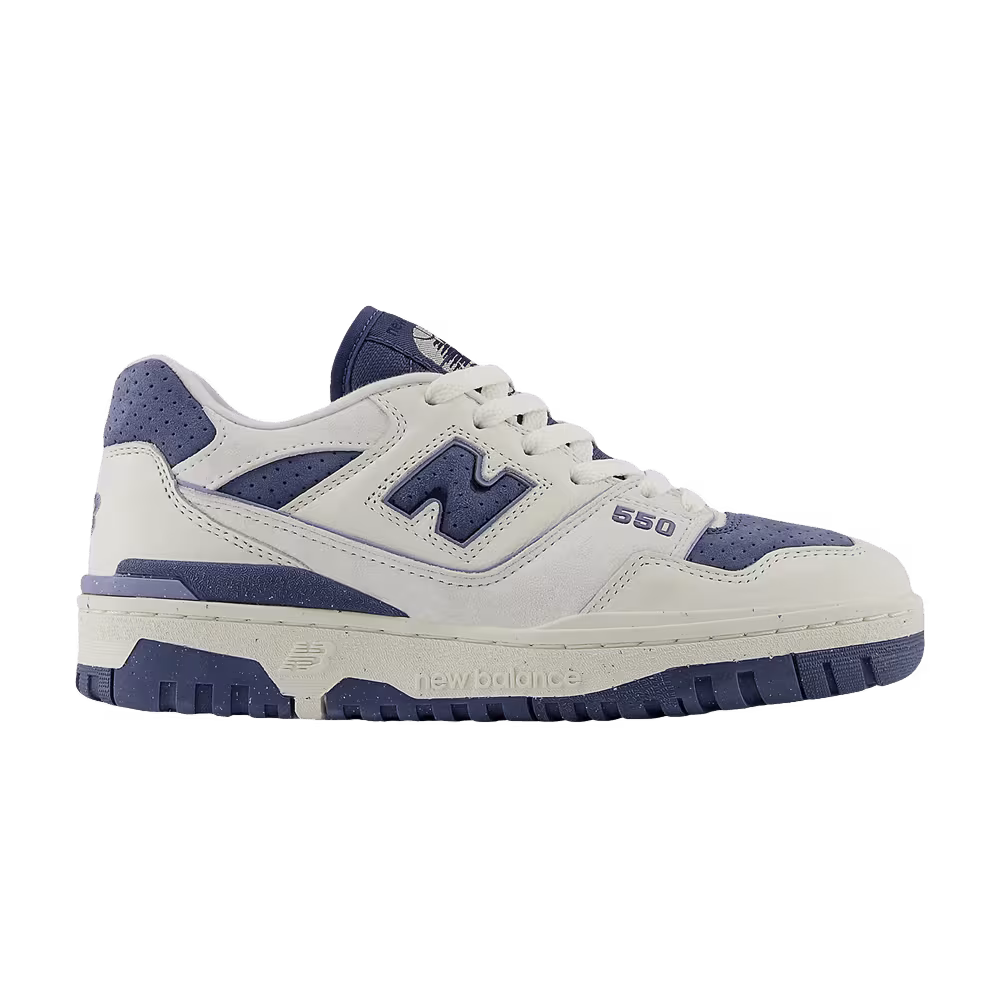 New Balance Women's 550 Sea Salt Navy