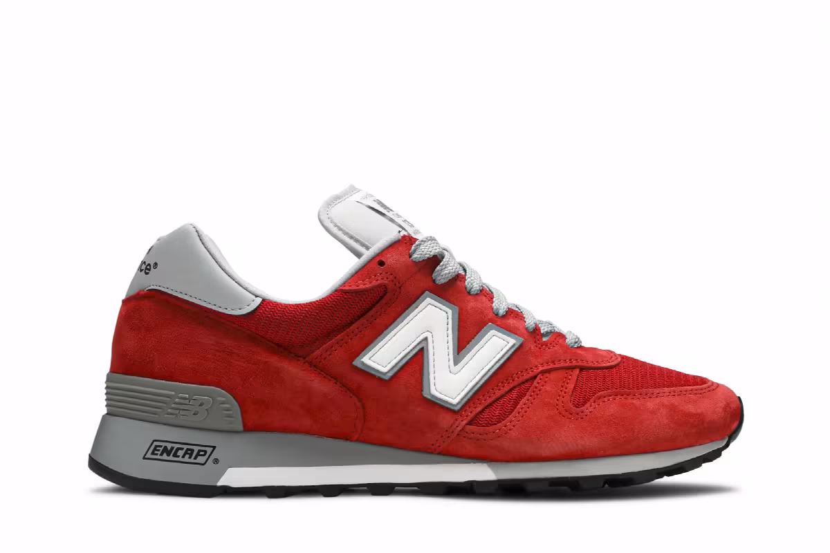 New Balance 1300 Made in USA Team Red, view 2