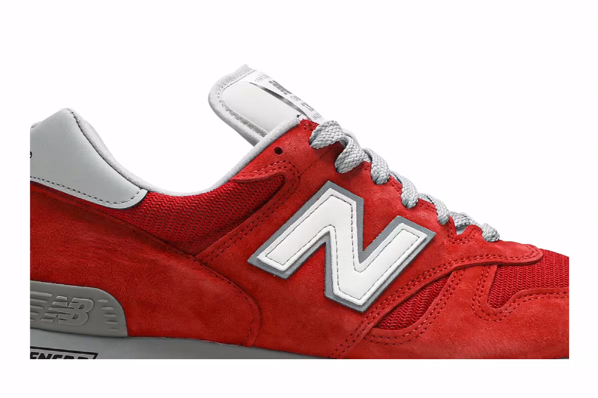 New Balance 1300 Made in USA Team Red, view 3