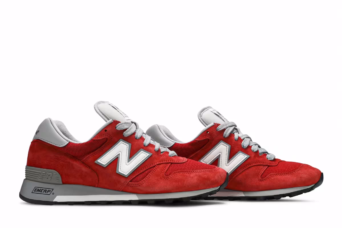 New Balance 1300 Made in USA Team Red, view 9