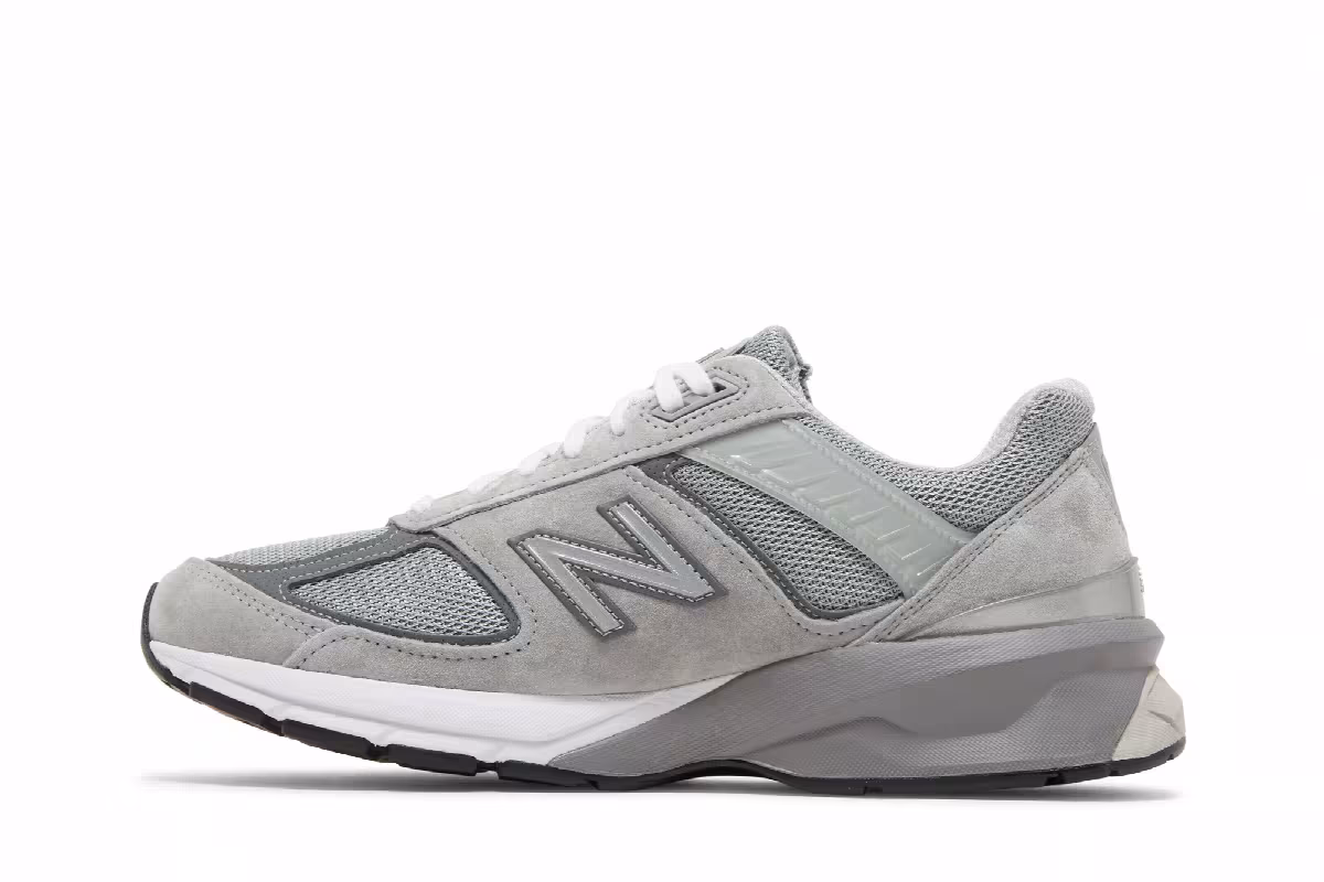 New Balance 990v5 Made in USA 2E Wide Castlerock, view 4