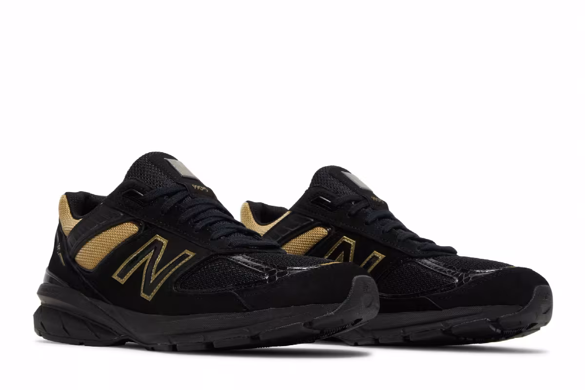 New Balance 990v5 Made in USA Triple Black, view 9