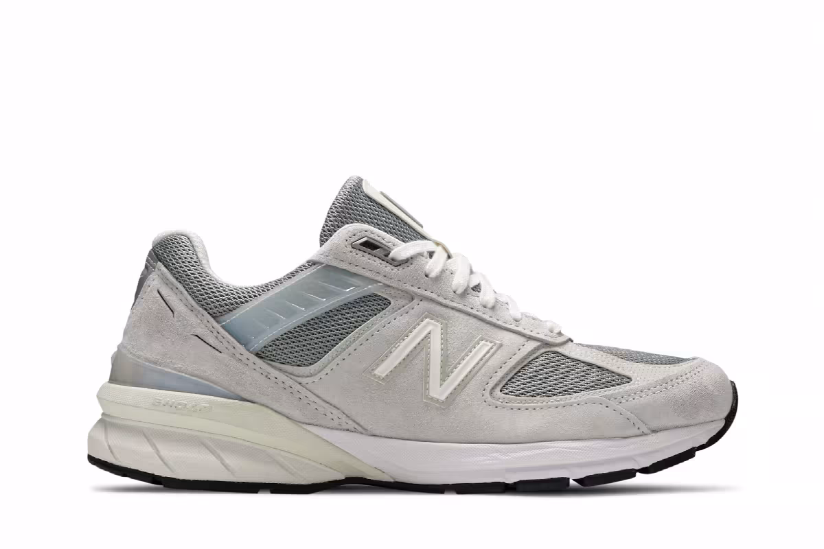 New Balance 990v5 Made In USA Nimbus Cloud Silver, view 2