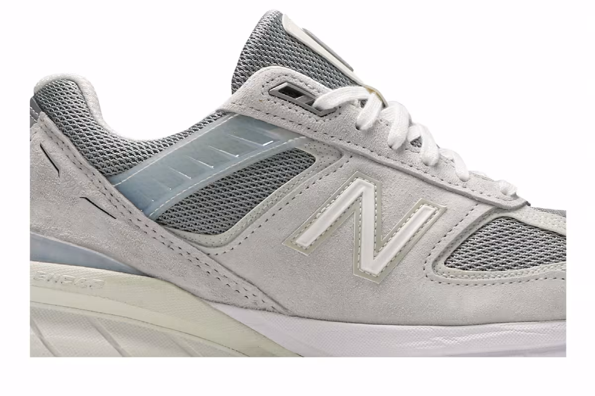 New Balance 990v5 Made In USA Nimbus Cloud Silver, view 3
