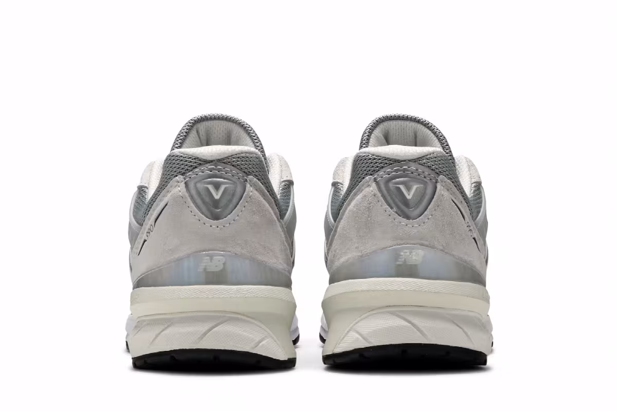 New Balance 990v5 Made In USA Nimbus Cloud Silver, view 7