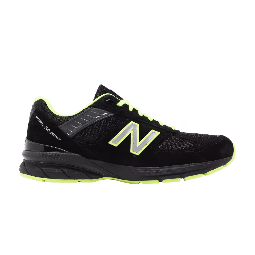 New Balance 990v5 Made in USA Black Hi Lite