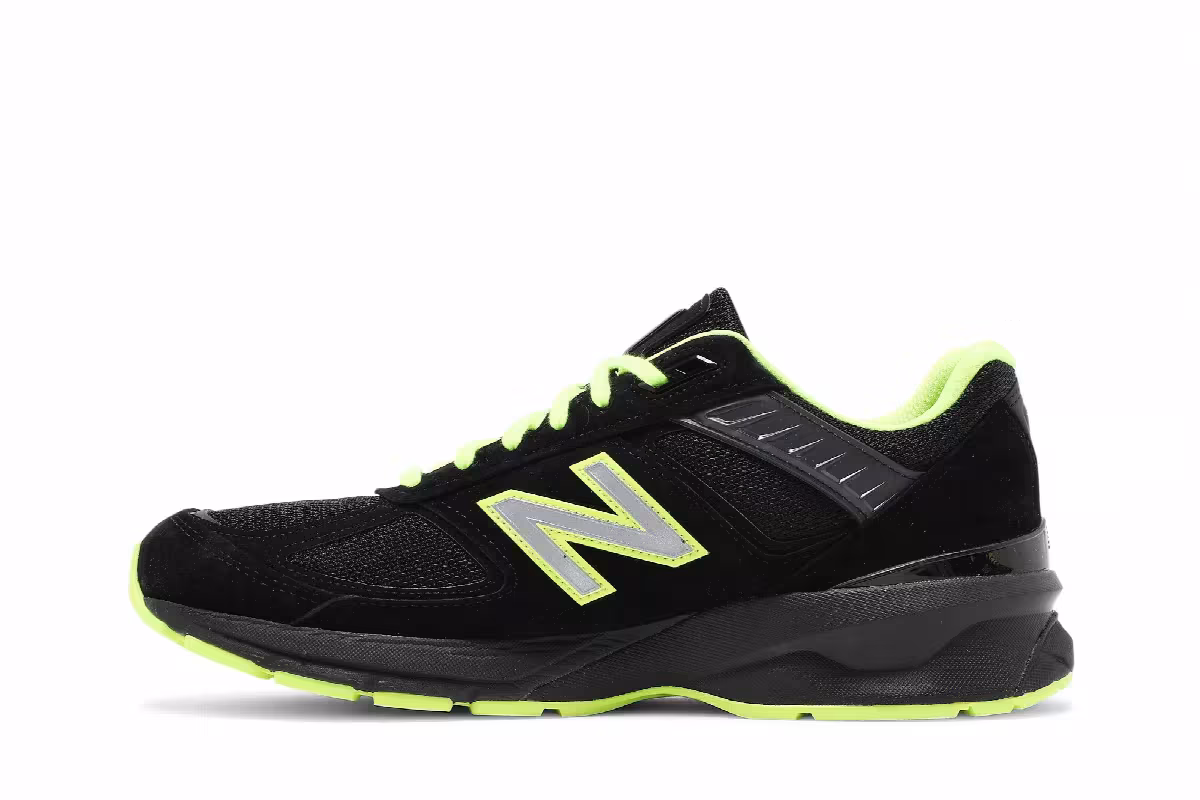 New Balance 990v5 Made in USA Black Hi Lite, view 4