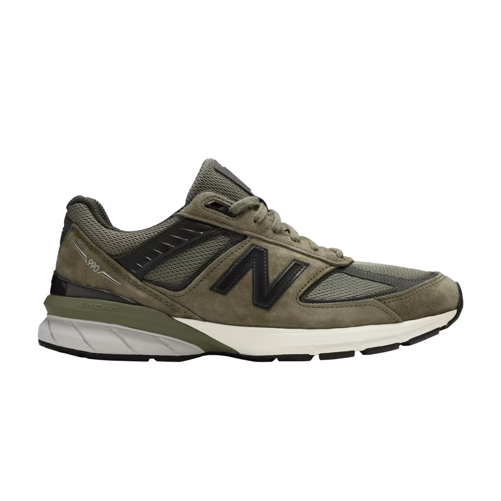 New Balance 990v5 Made In USA Covert Green