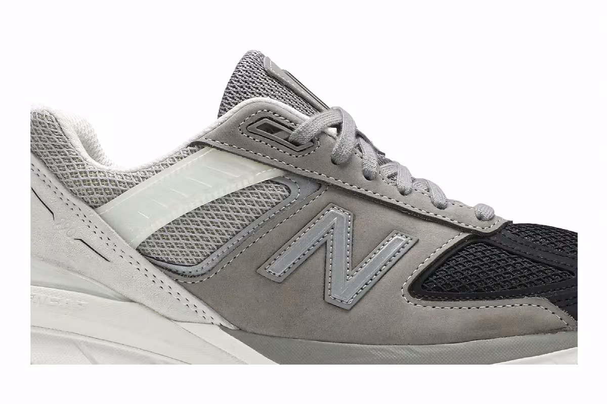 New Balance 990v5 Made In USA Marblehead Black, view 3