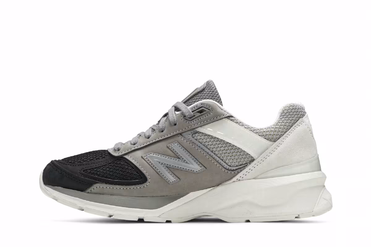 New Balance 990v5 Made In USA Marblehead Black, view 4