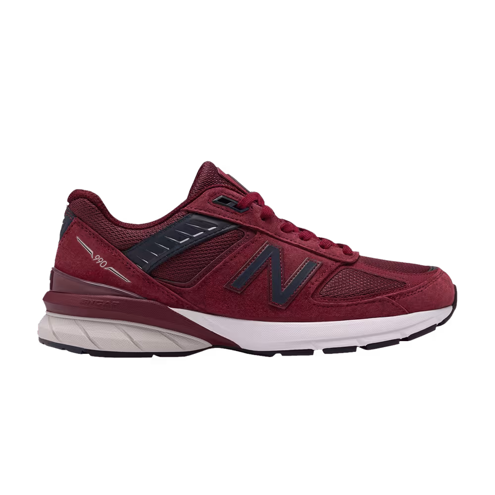 New Balance 990v5 Made in USA Burgundy