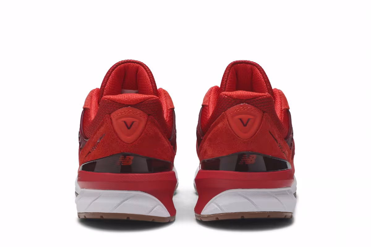 New Balance 990v5 Made in USA Molten Lava, view 7