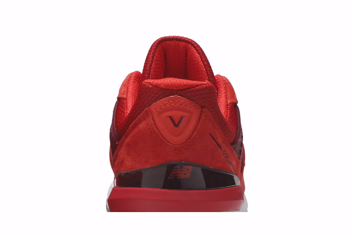 New Balance 990v5 Made in USA Molten Lava, view 8