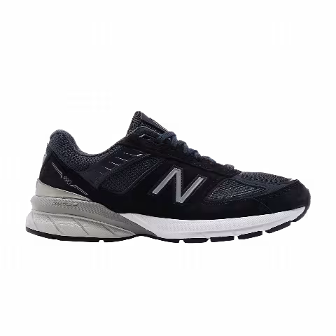 New Balance Wmns 990v5 Made in USA Wide 'Navy Silver'