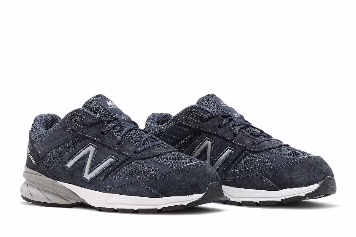 New Balance 990v5 Toddler Navy, view 9