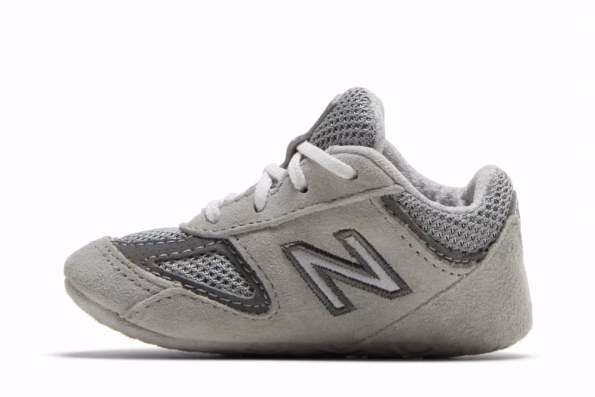 New Balance 990v5 Crib Grey, view 4
