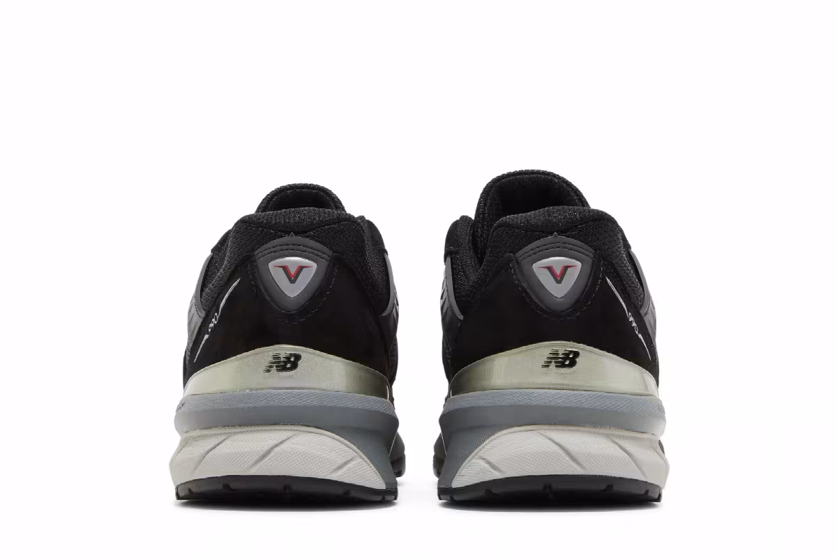 New Balance 990v5 Made In USA Extra Wide Black, view 7