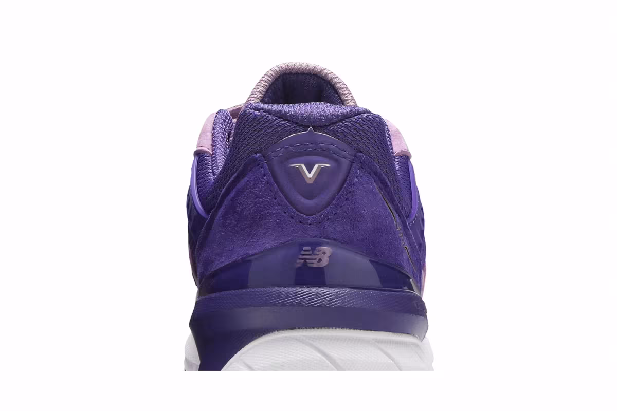 New Balance Women's 990v5 Made in USA Prism Purple Pink, view 8
