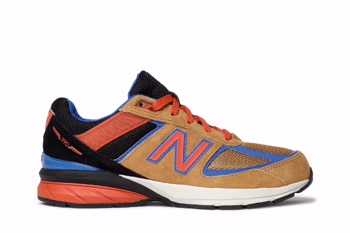 New Balance 990v5 Big Kid Extra Wide Workwear, view 2