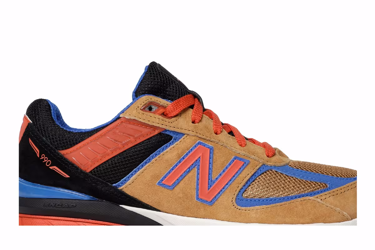 New Balance 990v5 Big Kid Extra Wide Workwear, view 3