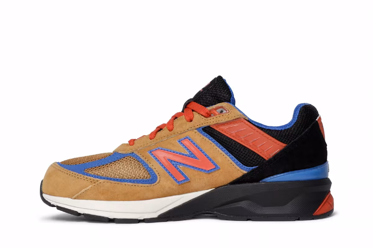 New Balance 990v5 Big Kid Extra Wide Workwear, view 4
