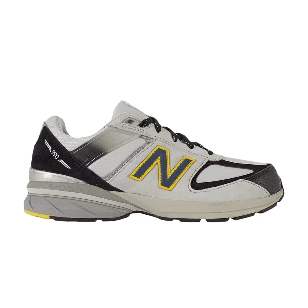 New Balance 990v5 Little Kid Silver Black