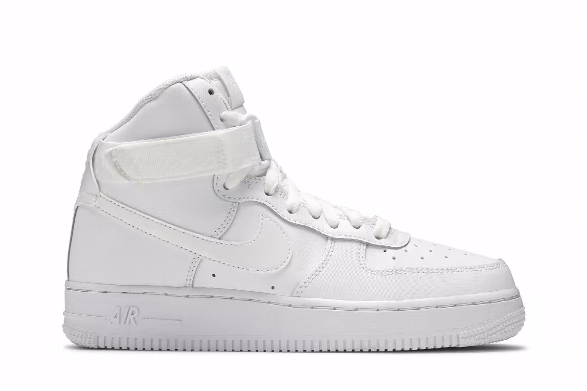 Nike Air Force 1 High GS White, view 2